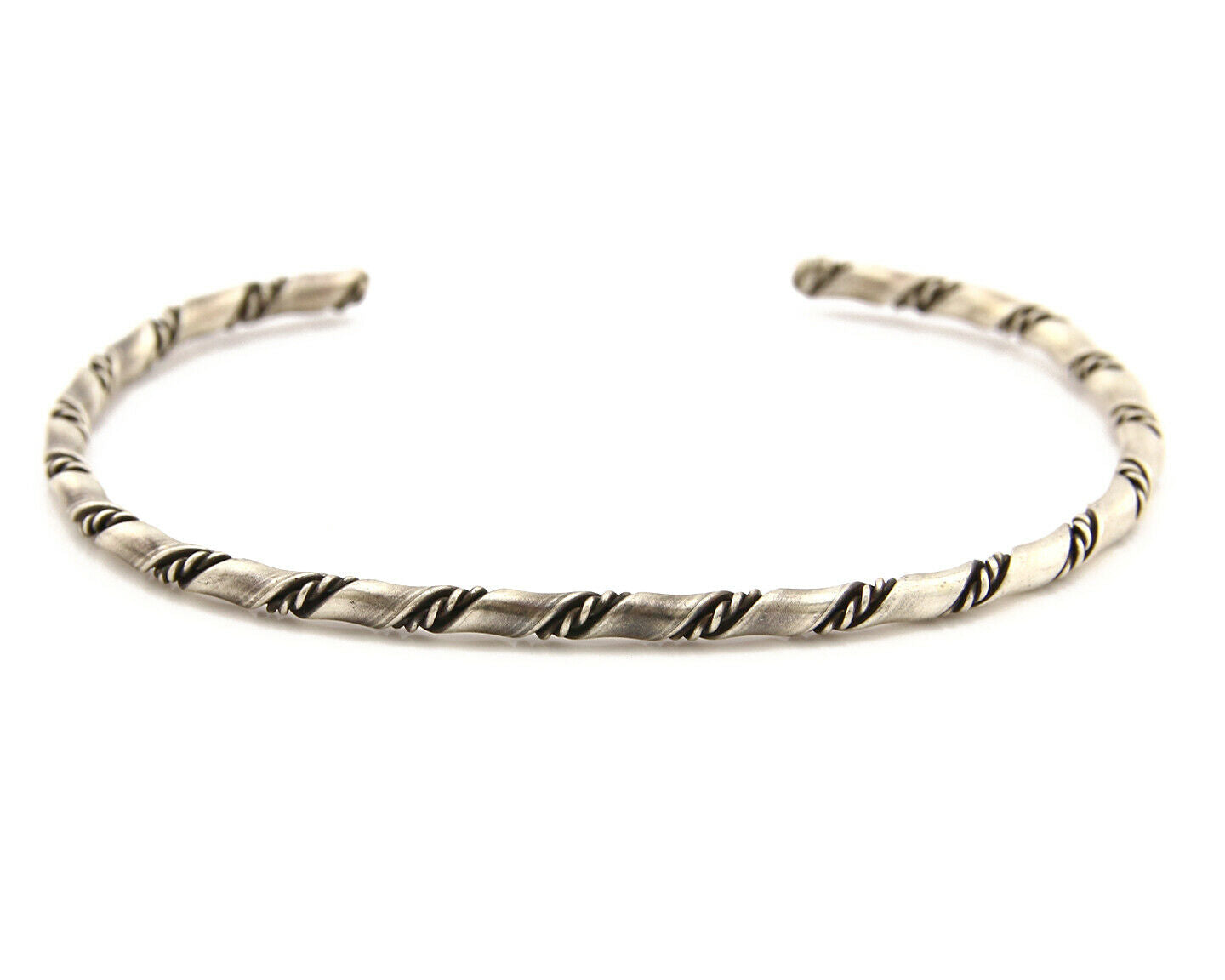 Navajo Bracelet .925 Silver Handmade Native American Artist Circa 70's