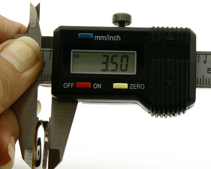 Wedding Band 18k Gold SOLID White 3.5 mm Wide Ring