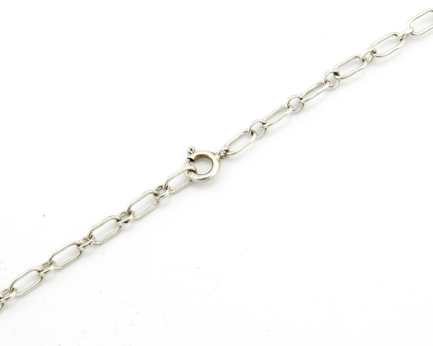 C. 1990 Navajo Handmade .925 Silver & Natural Malachite Necklace