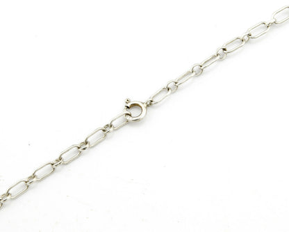 C. 1990 Navajo Handmade .925 Silver & Natural Malachite Necklace