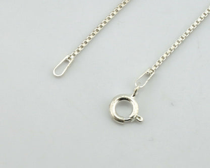 Navajo Pendant .925 Silver Blue Turquoise Artist Signed PB C.80's