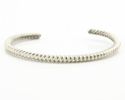 Navajo Handmade Bracelet .925 Silver Handmade Artist TAHE C.80's