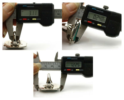 Navajo Ring .925 Silver Turquoise Mountain Artist Signed S C.80's