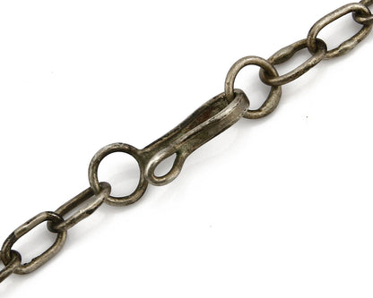 Women's Navajo Necklace .925 Silver Natural Mined Turquoise Handmade Old Pawn