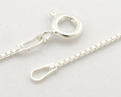 Navajo Necklace .925 Silver Damele Variscite Signed Sun C.1980's