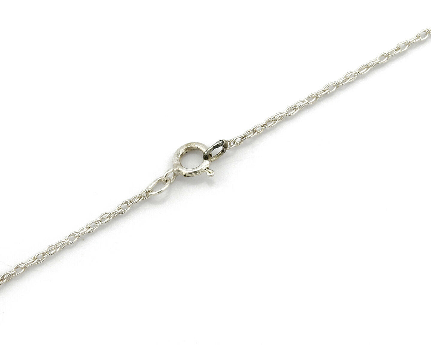 Women's Dragon Fly Pendant .925 Silver & Simulated Opal Necklace