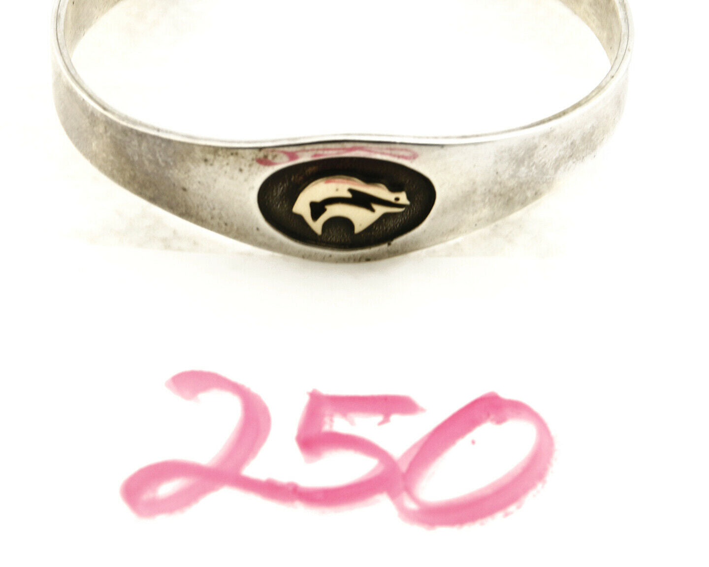 Navajo Bracelet .925 Silver & 14k Solid Gold MM Rogers and CG Cuff C.80's