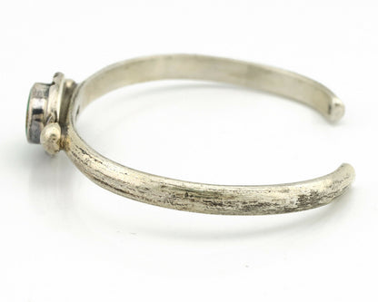Navajo Bracelet .925 Silver Royston Turquoise Native American Artist C.90's