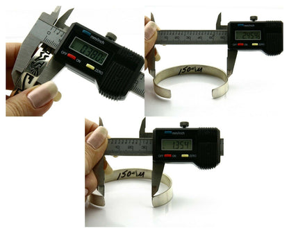 Navajo Bracelet Overlay Design .925 SOLID Sterling Silver Signed Artist SC C.80s