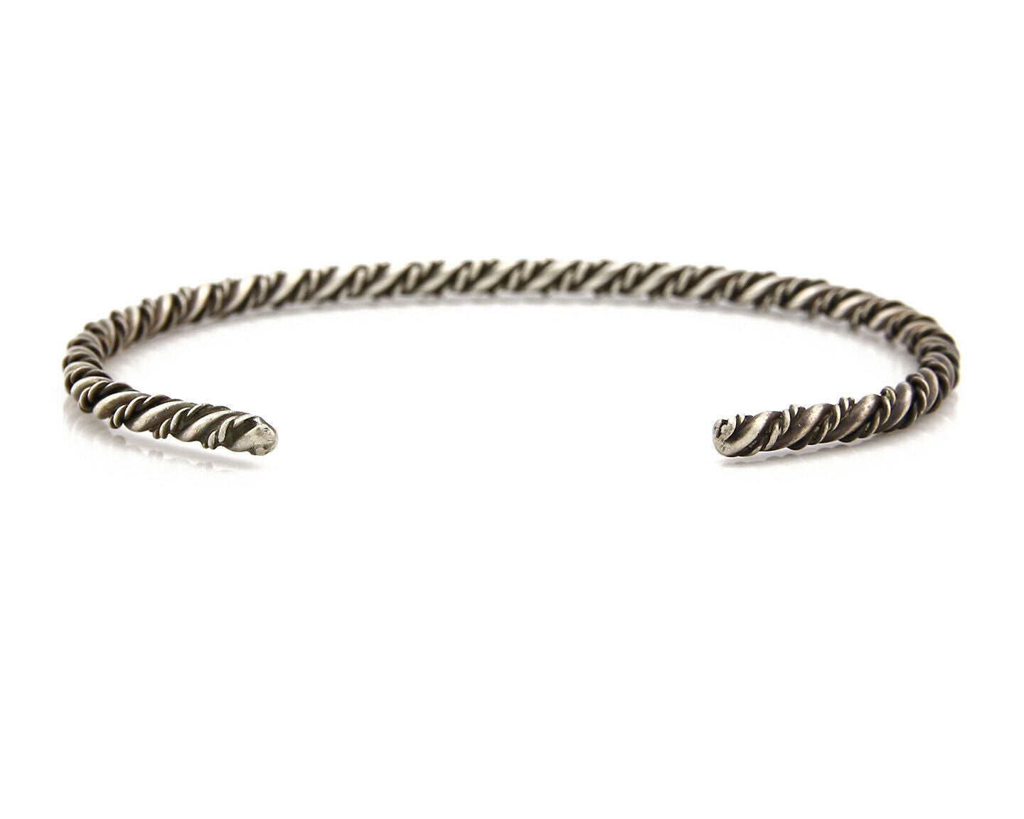 Navajo Bracelet .925 Silver Handmade American Artist Circa 70's