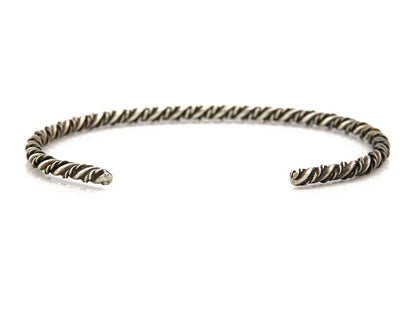 Navajo Bracelet .925 Silver Handmade American Artist Circa 70's