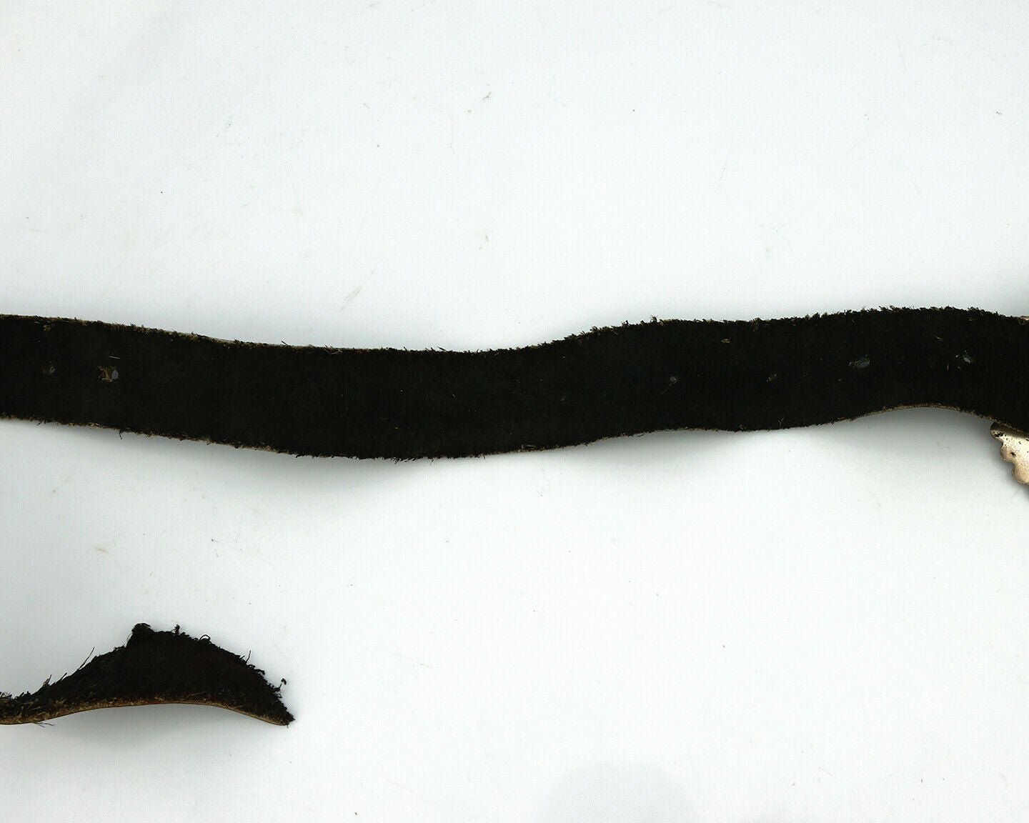 Navajo Concho Belt .925 Silver Hand Stamped Artist Signed TC C.80's