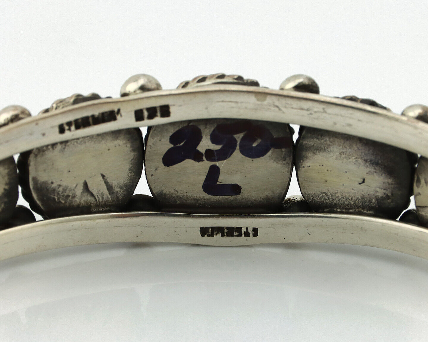 Women's Navajo .925 Silver Turquoise Mountain Native American Artist C.80's