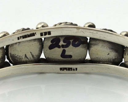 Women's Navajo .925 Silver Turquoise Mountain Native American Artist C.80's