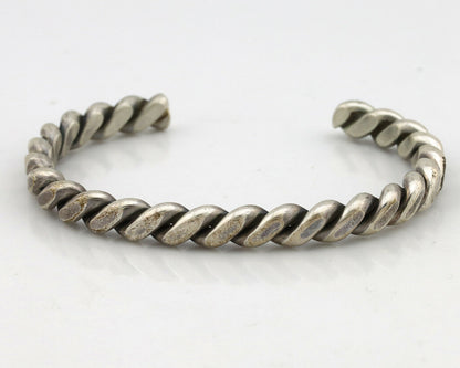 Navajo Handmade Bracelet .925 SOLID Silver Native American Artist Circa 1980's