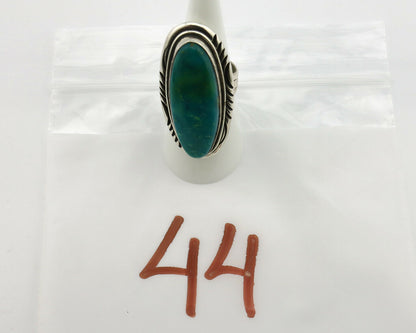 Navajo Ring .925 Silver Blue Southwest Turquoise Artist William Denetdale C.80's