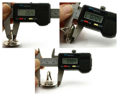 Navajo Ring .925 Silver Kingman Turquoise Signed M Begay C.1980's