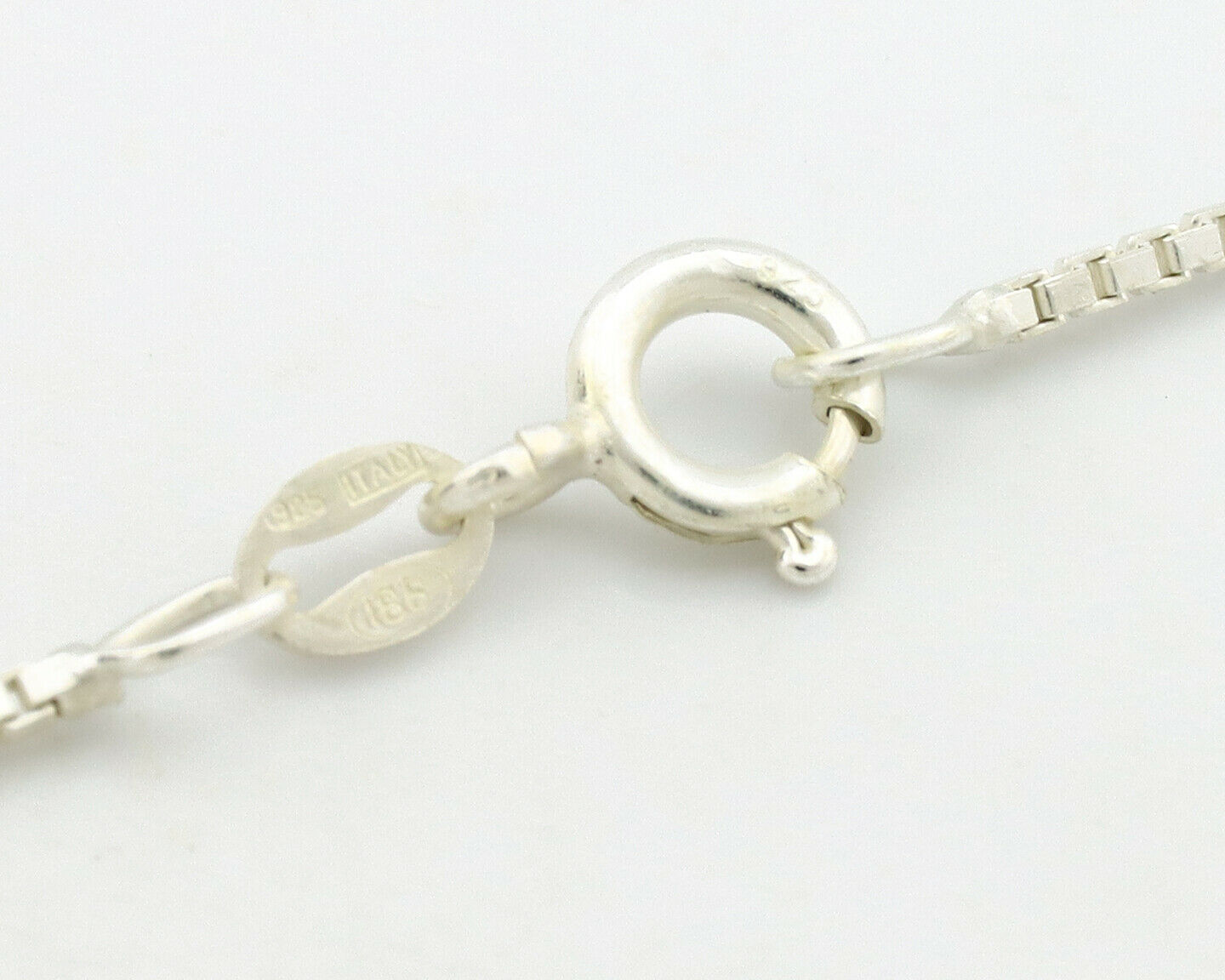 Navajo Necklace .925 Silver Nevada Turquoise Signed JR C.1980's