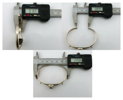 Navajo Bracelet .925 Silver Abalone Native American Artist C.90's