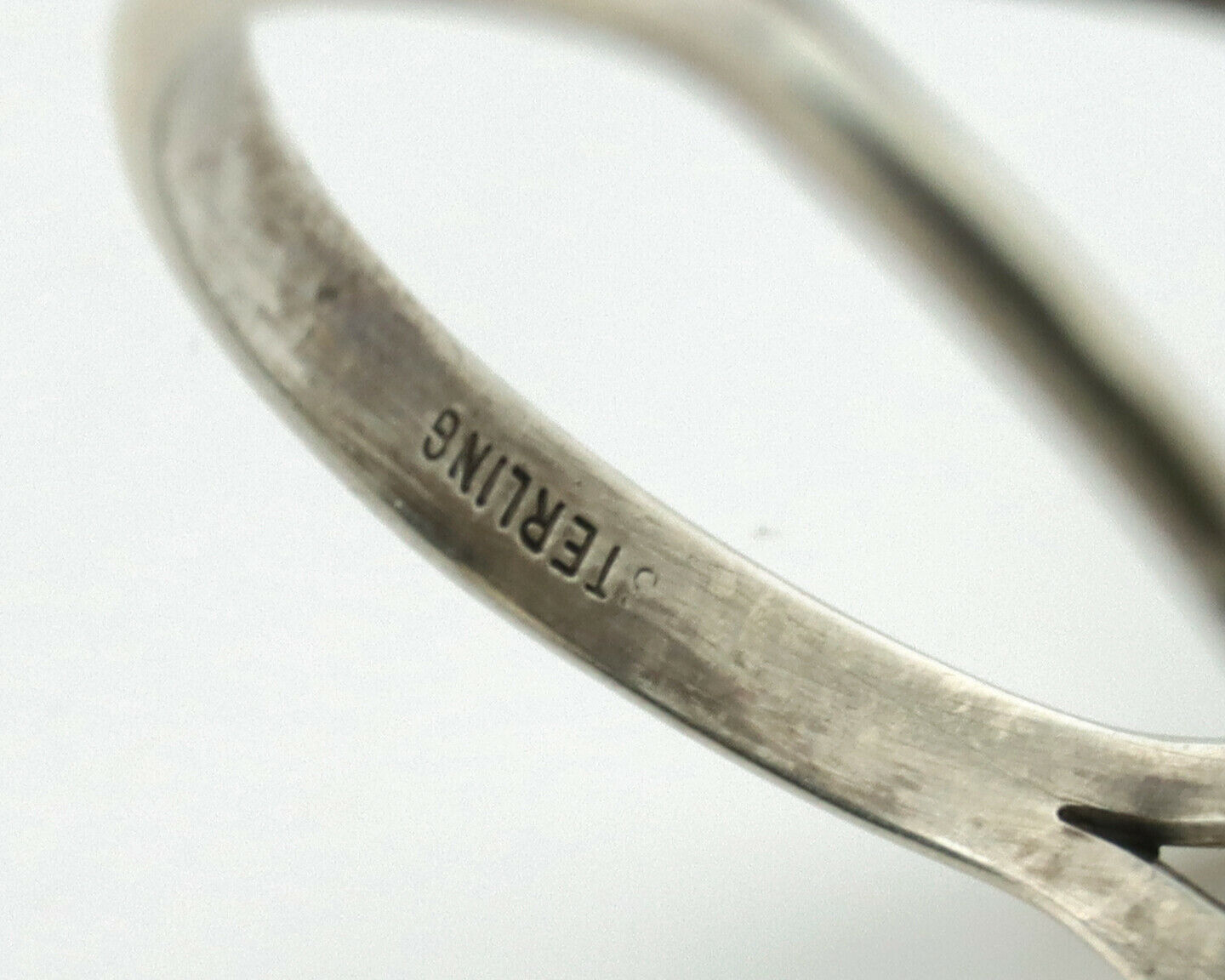 Navajo Ring .925 Silver Green Turquoise Native American Artist Handmade C.80's