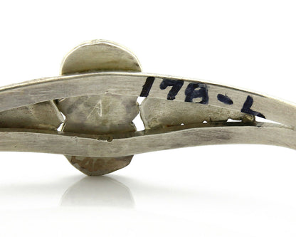 Navajo Bracelet .925 Silver Sleeping Beauty Turquoise Native C.80's