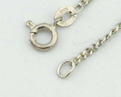 Navajo Pendant .925 Silver Southwest Turquoise Native Artist C.1980's