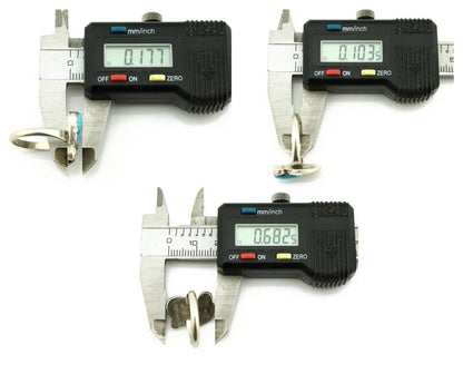 Zuni Ring 925 Silver Natural Blue Gem Turquoise Artist Signed Simplicio C.80's