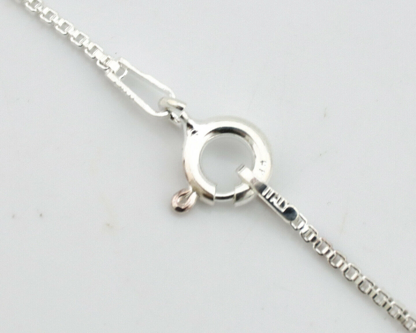 Navajo Kingman Turquoise Pendant .925 Silver Hand Stamped Signed Gecko C.80's