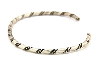 Navajo Bracelet .925 Silver Handmade Native American Artist Circa 70's