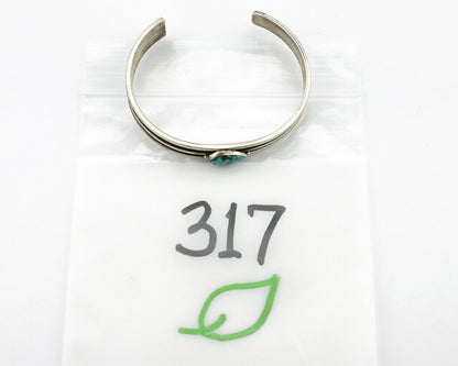 Women's Navajo .925 Silver Blue Spiderweb Blue Turquoise Native American C.80's