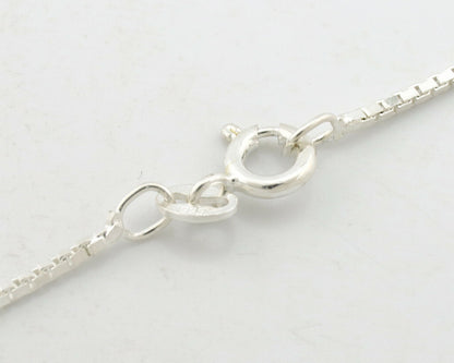 Navajo Pendant .925 Silver Manassas Turquoise Signed FT C.80's