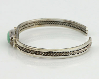 Women's Navajo .925 Silver Kingman Turquoise Artist Inca MFG Circa 1990's