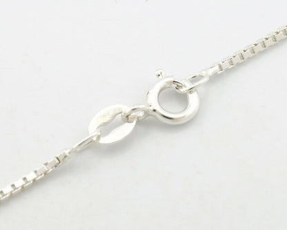 Navajo Kingman Turquoise Pendant .925 Silver Artist Signed Sunrise C.80's