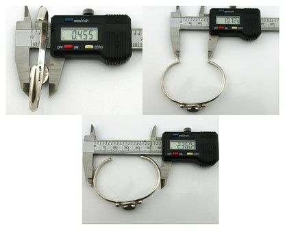 Navajo Bracelet .925 Silver Royston Turquoise Native American Artist C.90's