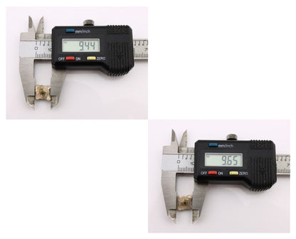 Zuni Earrings 925 Silver Sleeping Beauty Turquoise Native American Artist C.80's