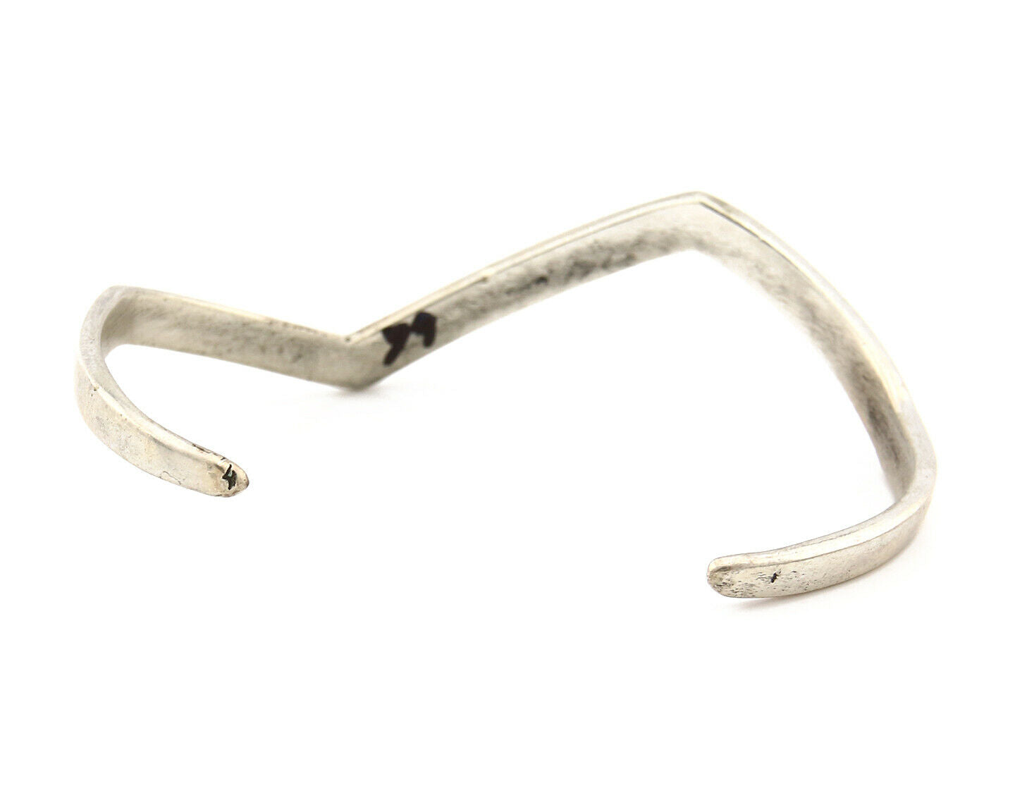 Navajo Bracelet .925 Silver Handmade Sand Cast Native American Artist Circa 70's