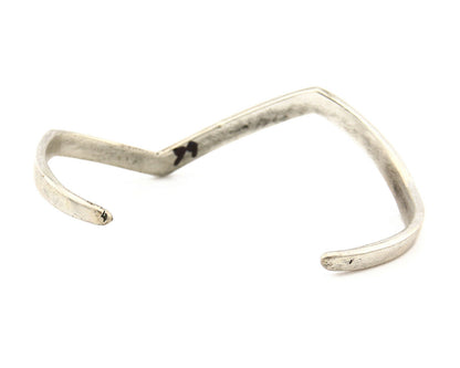 Navajo Bracelet .925 Silver Handmade Sand Cast Native American Artist Circa 70's