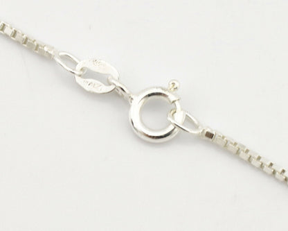 Navajo Necklace .925 Silver Royston Turquoise Signed C Montoya C.1980's