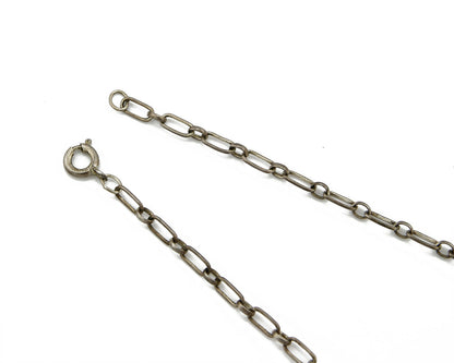 C. 70-80's Navajo Signed Mary Chavez .925 Silver Blue Turquoise Necklace