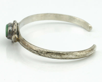 Navajo Bracelet .925 Silver Royston Turquoise Native American Artist C.90's