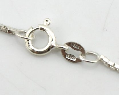 Zuni Handmade Cross Necklace 925 Silver Natural Gemstone Signed L. IULE C.80's