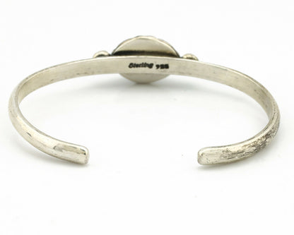 Navajo Bracelet .925 Silver Royston Turquoise Native American Artist C.90's