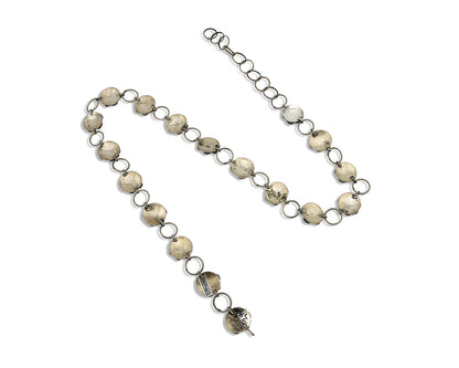 Navajo Concho Belt .925 Silver Rare Gleeson Turquoise Artist Native C. 80's