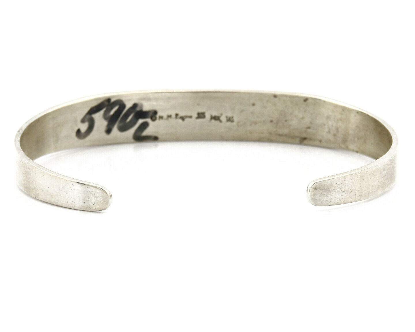 Navajo Bracelet .925 Silver & 14k Solid Gold MM Rogers and TAS Cuff C.80's