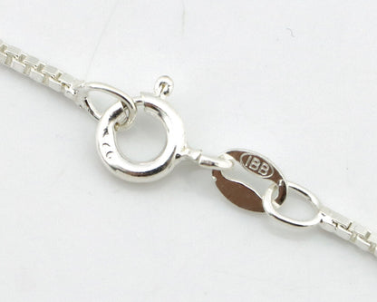 Zuni Handmade Cross Necklace 925 Silver Natural Gemstone Signed W. IULE C.80's