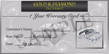 Diamond Wedding Solitaire w/ Accents Ring .25 ct Round Cut Solid 14k White Gold