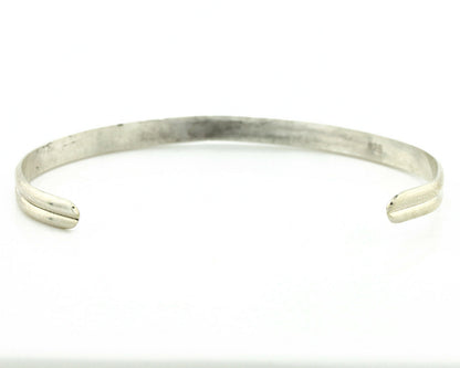 Navajo Toddler Child's Bracelet .925 SOLID Silver Native American Artist C.90's
