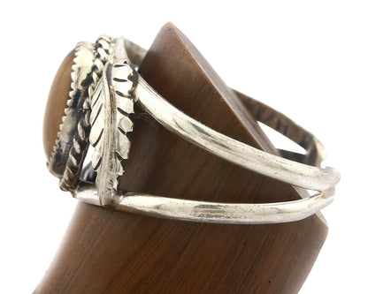 Navajo Bracelet .925 Silver SOLID Silver Tiger Eye Artist Native American C.75
