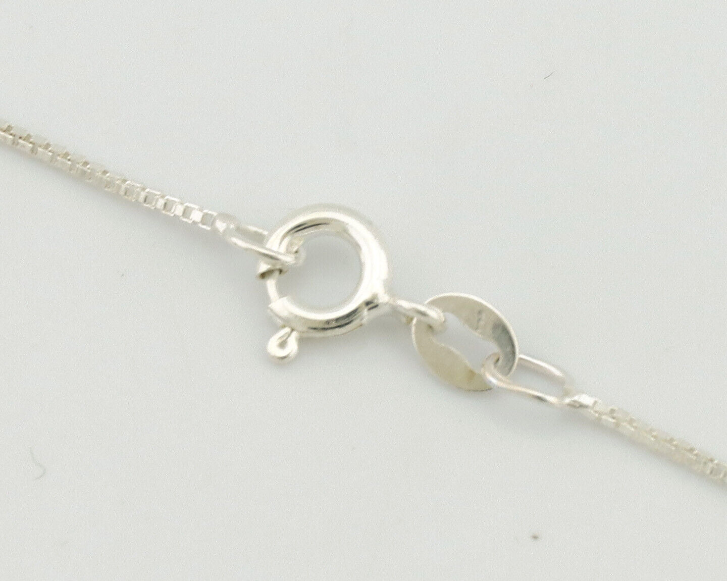 Navajo Necklace .925 Silver Arizona Turquoise Signed Gecko C.1980's