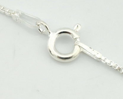 Navajo Necklace .925 Silver Kingman Turquoise Signed V C.1980's